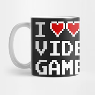 GAMER - I LOVE VIDEO GAMES Mug